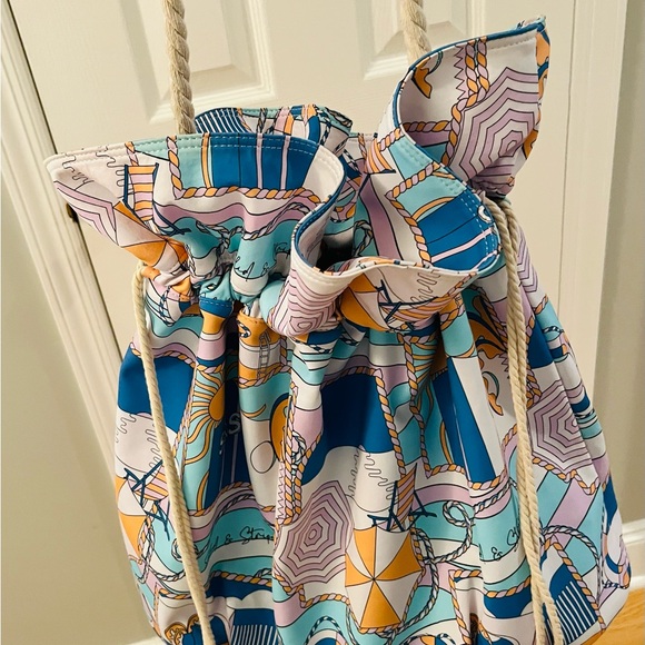 🏖️ Lele Sadoughi x Solid & Striped Penelope bag 🏖️ - Picture 5 of 14